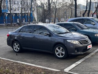 2010 Toyota Corolla X (E140, E150) Рестайлинг, серый, 1250000 рублей, вид 3