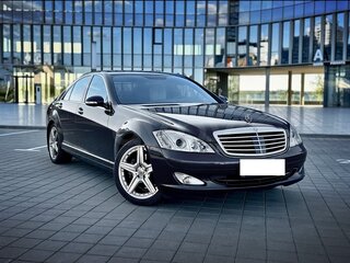 2008 Mercedes-Benz S-Класс 450 V (W221), чёрный, 1400000 рублей, вид 1