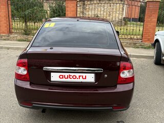 2008 Lada (ВАЗ) Priora I, красный, 220000 рублей, вид 4
