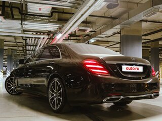 2019 Mercedes-Benz S-Класс 350 d Long VI (W222, C217) Рестайлинг, чёрный, 6499999 рублей, вид 4