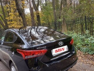 2021 Hyundai Solaris II Рестайлинг, чёрный, 1345000 рублей, вид 5
