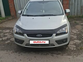 2007 Ford Focus II, серебристый, 430000 рублей, вид 1