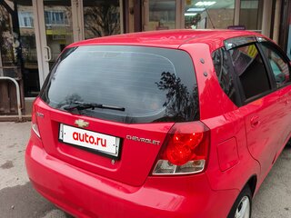 2005 Chevrolet Aveo I, красный, 369000 рублей, вид 5