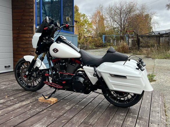 2016 Harley-Davidson Road King, белый, 1200000 рублей - вид 7