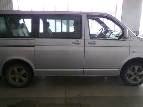 2007 Volkswagen Caravelle, серебристый, 1067500 рублей, вид 3
