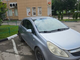 2008 Opel Corsa D, серебристый, 170000 рублей, вид 3