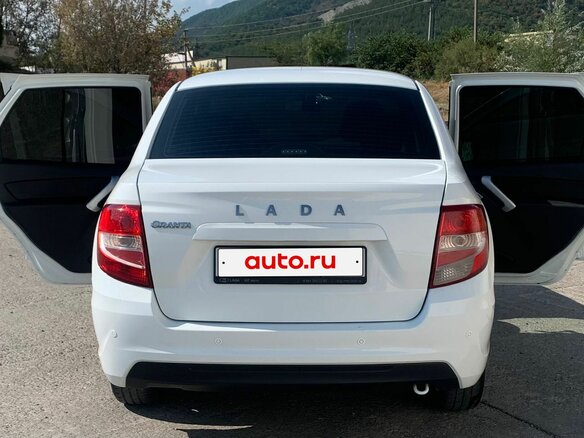 2020 Lada (ВАЗ) Granta I Рестайлинг, белый, 520000 рублей - вид 3