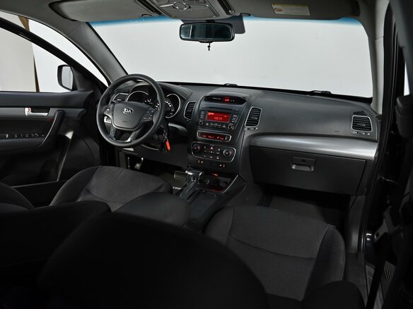 2013 Kia Sorento II Рестайлинг, чёрный - вид 4