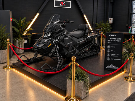 2026 BRP Lynx Commander Re 900: Ace Turbo R, чёрный, 2945000 рублей, вид 1