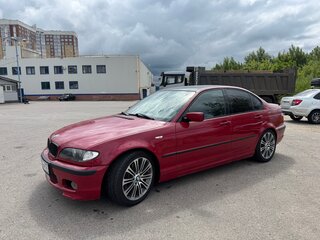 2003 BMW 3 серии 325i IV (E46) Рестайлинг, красный, 1040000 рублей, вид 1