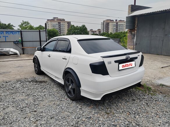 2007 Toyota Corolla Axio X (E140, E150), белый, 570000 рублей - вид 7