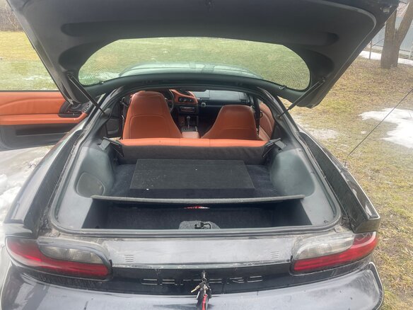 1995 Chevrolet Camaro IV, серебристый, 1500000 рублей - вид 9