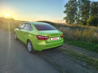 2016 Lada (ВАЗ) Vesta I, зелёный, 699000 рублей, вид 5