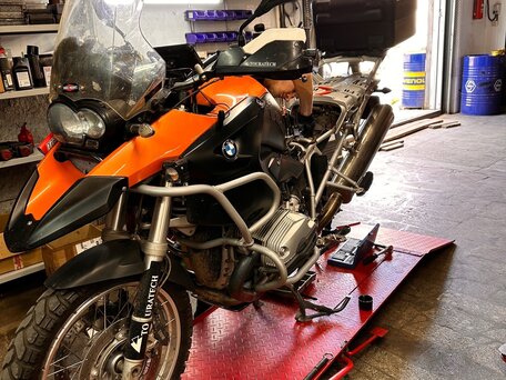 2004 BMW R 1200 GS, красный, 580000 рублей, вид 1