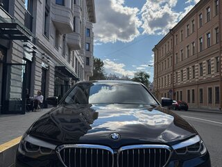2018 BMW 5 серии 520d VII (G30/G31/G38), чёрный, 3200000 рублей, вид 5