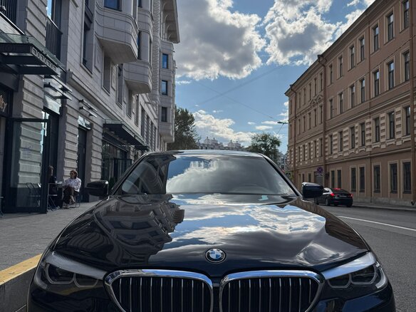 2018 BMW 5 серии 520d VII (G30/G31/G38), чёрный, 3200000 рублей - вид 4