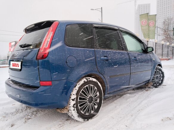 2008 Ford C-MAX I Рестайлинг, синий, 510000 рублей - вид 5