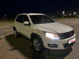 2014 Volkswagen Tiguan I Рестайлинг, белый, 990000 рублей, вид 2