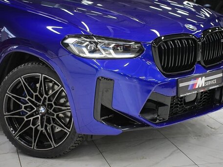2024 BMW X3 M Competition I (F97) Рестайлинг, синий, 10990000 рублей, вид 3