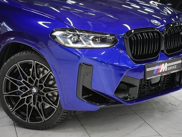 2024 BMW X3 M Competition I (F97) Рестайлинг, синий, 10590000 рублей - вид 2