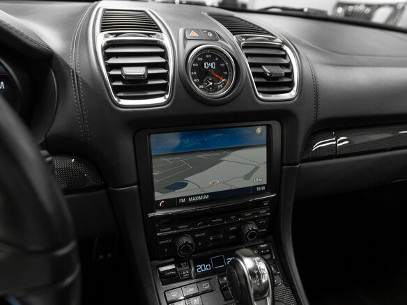 2015 Porsche Cayman II (981), чёрный - вид 18