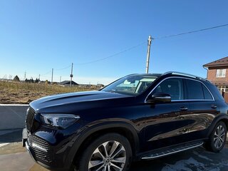 2022 Mercedes-Benz GLE 300 d II (V167), синий, 7050000 рублей, вид 4