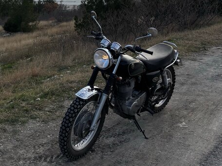 2000 Yamaha SR400, чёрный, 350000 рублей, вид 2