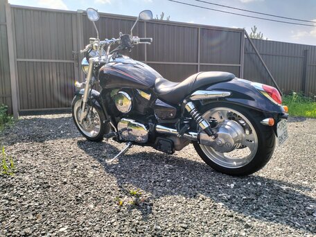 2003 Kawasaki VN1500 Vulcan, фиолетовый, 750000 рублей, вид 1