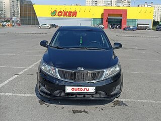 2014 Kia Rio III, чёрный, 665000 рублей, вид 1