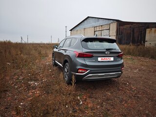 2019 Hyundai Santa Fe IV, серый, 2300000 рублей, вид 4