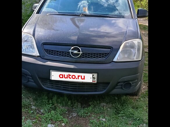 2008 Opel Meriva A Рестайлинг, чёрный, 310000 рублей