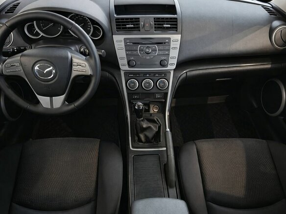 2008 Mazda 6 II (GH), синий - вид 12
