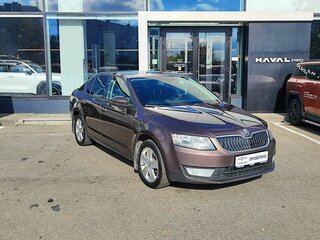 2016 Skoda Octavia III (A7), коричневый, 1419000 рублей, вид 3