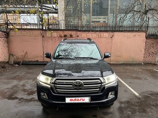 2020 Toyota Land Cruiser 200 Series Рестайлинг 2, чёрный, 8900000 рублей, вид 2
