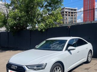 2020 Audi A6 40 TFSI V (C8), белый, 3900000 рублей, вид 1