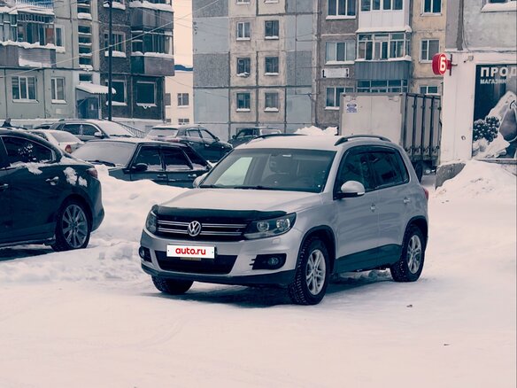 2011 Volkswagen Tiguan I Рестайлинг, серебристый, 1150000 рублей