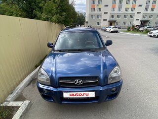 2006 Hyundai Tucson I, синий, 580000 рублей, вид 1