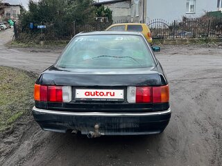 1988 Audi 90 II (B3), чёрный, 180000 рублей, вид 2
