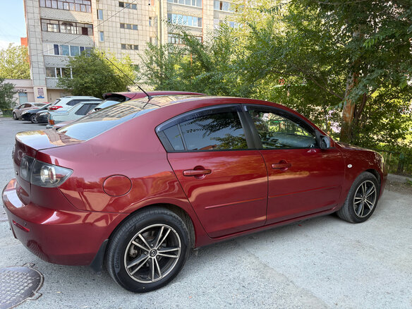 2008 Mazda 3 4-speed I (BK) Рестайлинг, красный, 651000 рублей - вид 11