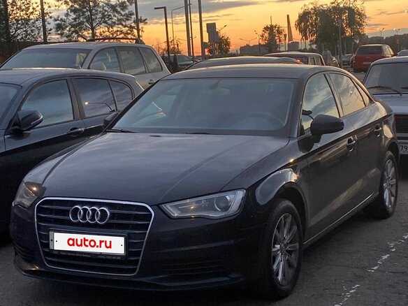 2014 Audi A3 III (8V), чёрный, 1300000 рублей