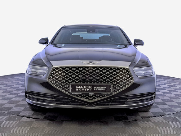 2021 Genesis G90 Limousine I Рестайлинг, чёрный, 5840000 рублей - вид 2