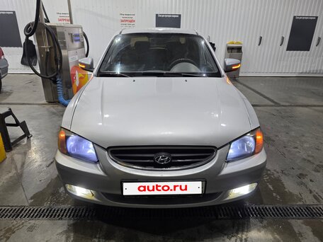 2007 Hyundai Accent ТагАЗ II, серебристый, 410000 рублей, вид 3