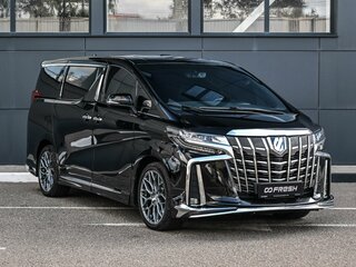 2019 Toyota Alphard III Рестайлинг, чёрный, 4349000 рублей, вид 1