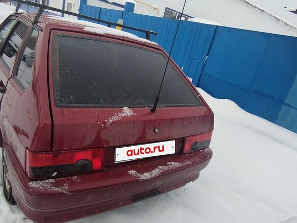 2008 Lada (ВАЗ) 2114, красный, 400000 рублей - вид 6