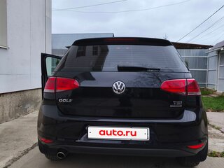 2013 Volkswagen Golf VII, чёрный, 945000 рублей, вид 3