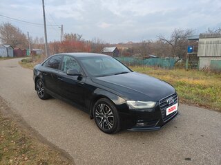 2014 Audi A4 IV (B8) Рестайлинг, чёрный, 1000000 рублей, вид 4