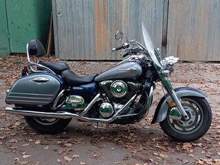 2008 Kawasaki VN1600 Vulcan, синий, 520000 рублей, вид 4