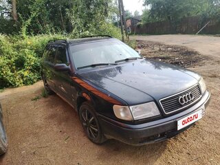 1993 Audi 100 IV (C4), синий, 260000 рублей, вид 4
