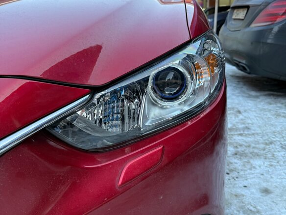 2017 Mazda 6 III (GJ) Рестайлинг, красный, 1890000 рублей - вид 5