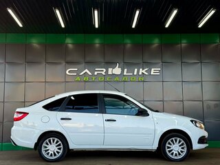 2019 Lada (ВАЗ) Granta I Рестайлинг, белый, 449000 рублей, вид 4